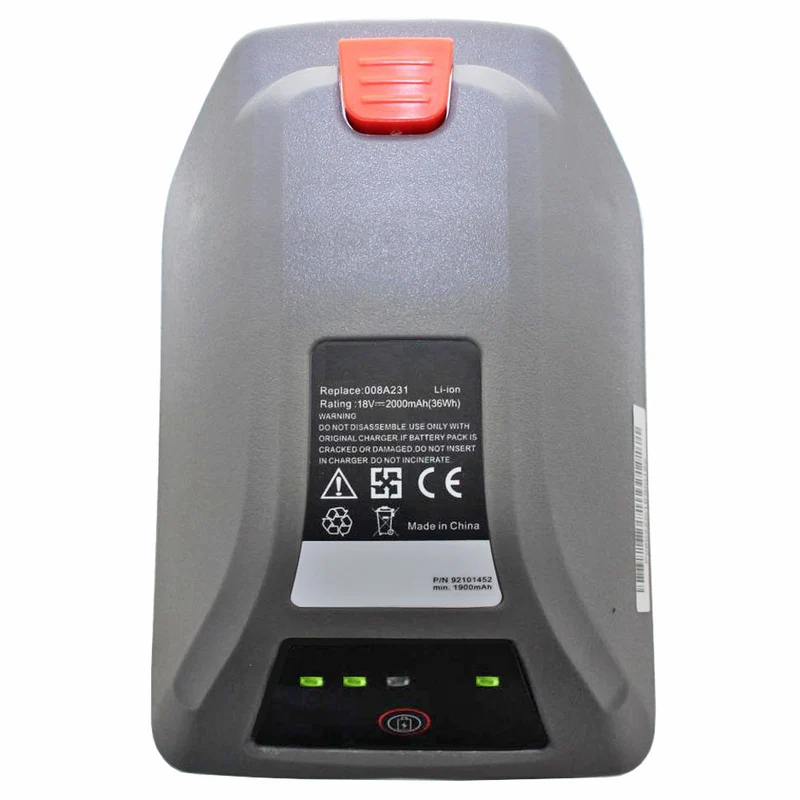 AccuCell Gartengeräteakku Li-Ion 18V 2,0Ah ersetzt Gardena 008A231 Akku 18V mit 2000mAh