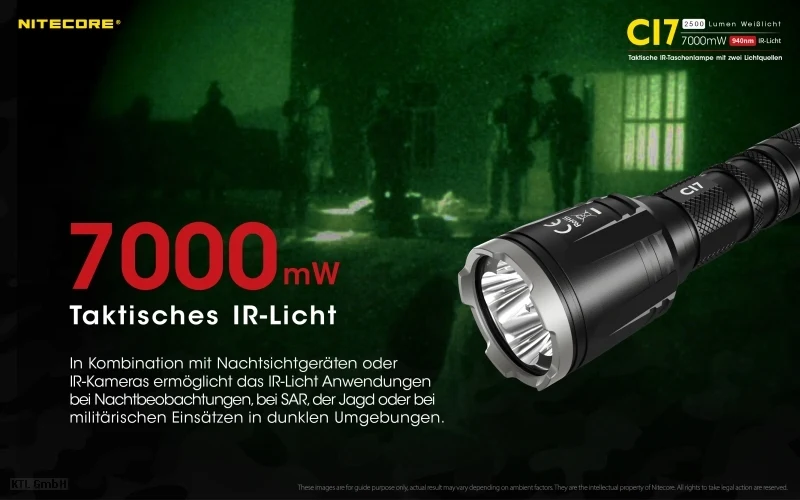 Nitecore Taschenlampe Chameleon CI7Nitecore