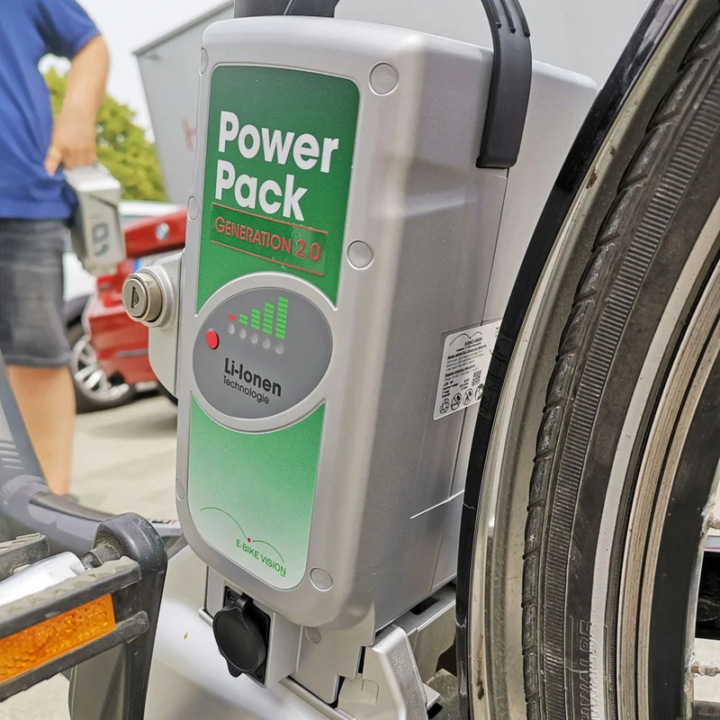E-Bike Vision BikeTec i:SY 20 Zoll Eco Premium 20 Ah Powerpack E-Bike Nachbau Akku 26 Volt 510 Wh