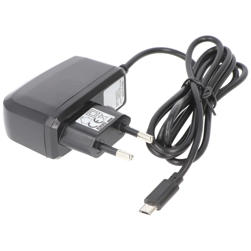 AccuCell Ladegerät mit micro USB Stecker passend für Samsung Galaxy S2, S3, S4