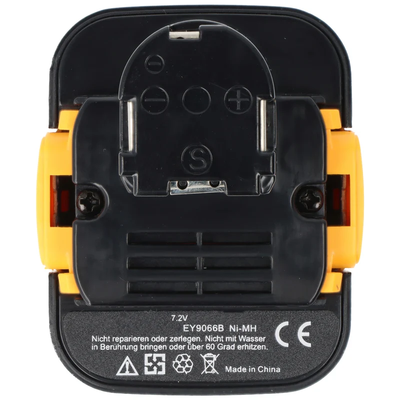 AccuCell Akku passend für Panasonic EY9066 7,2 Volt NiMH 1,5Ah