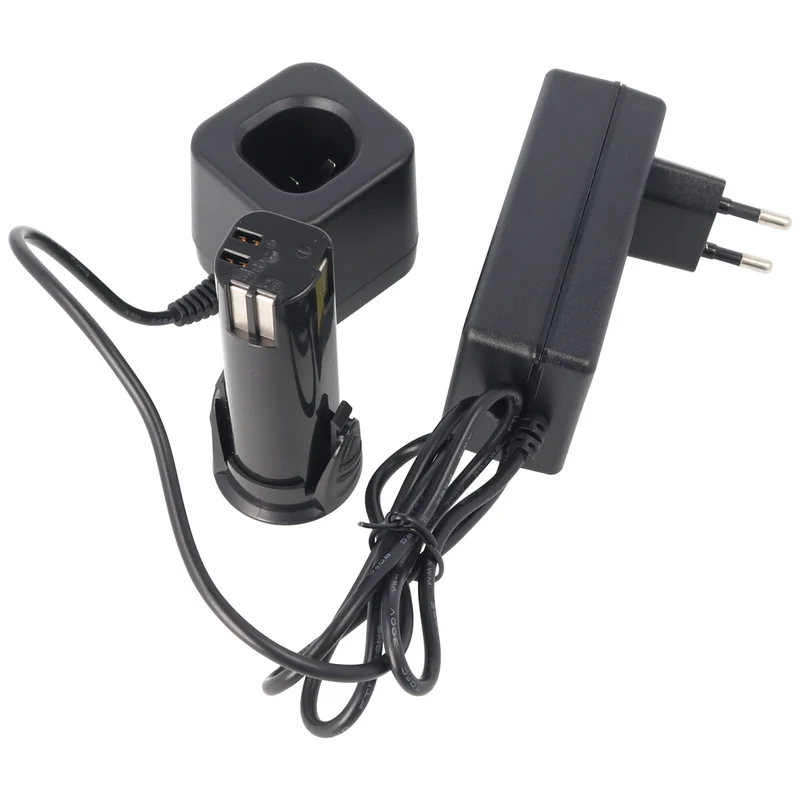 AccuCell Schnell-Ladegerät passend für den Panasonic Akku EY7410LI, EY9L10B, EY7410LA1C, EY7410LA2S, EZ7411LA1J, EZ7411X
