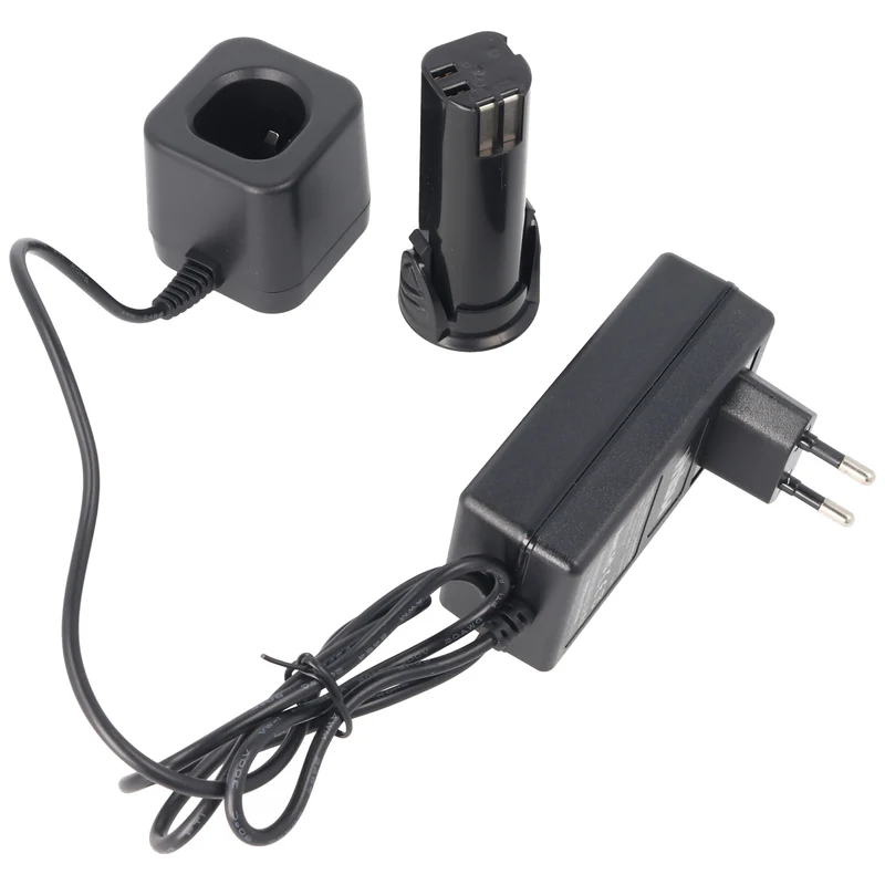 AccuCell Schnell-Ladegerät passend für den Panasonic Akku EY7410LI, EY9L10B, EY7410LA1C, EY7410LA2S, EZ7411LA1J, EZ7411X