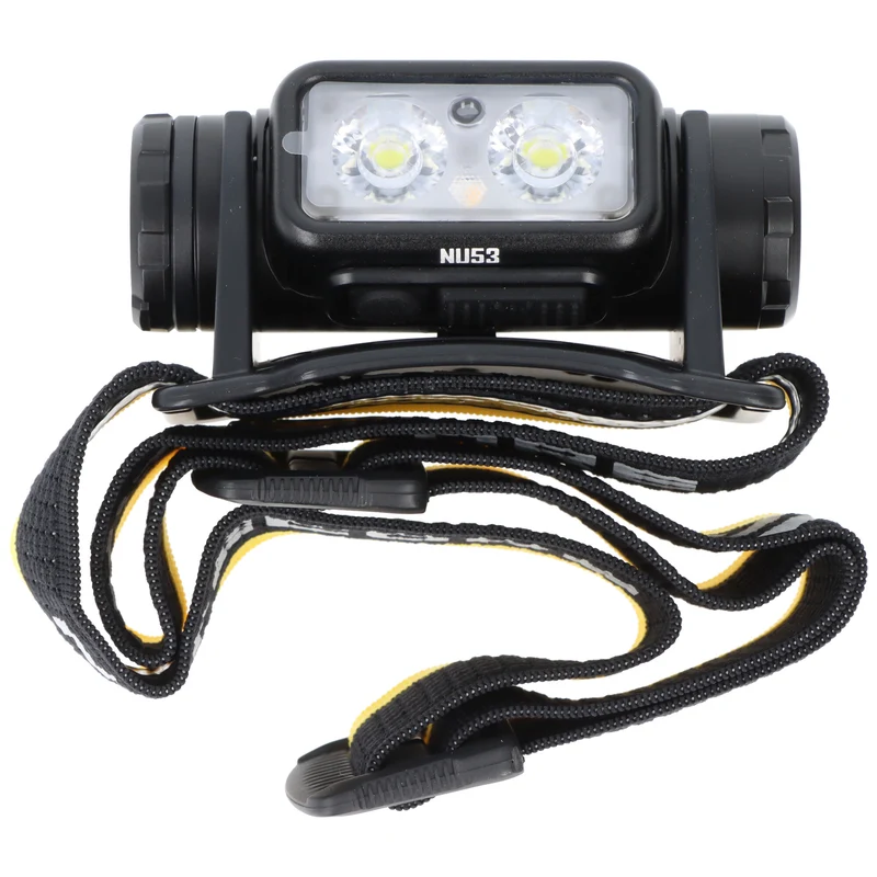 Nitecore NU53 ultraleichte Stirnlampe für industrielle Zwecke, max. 1800 Lumen, inkl. 21700 6000mAh Li-Ion Akku