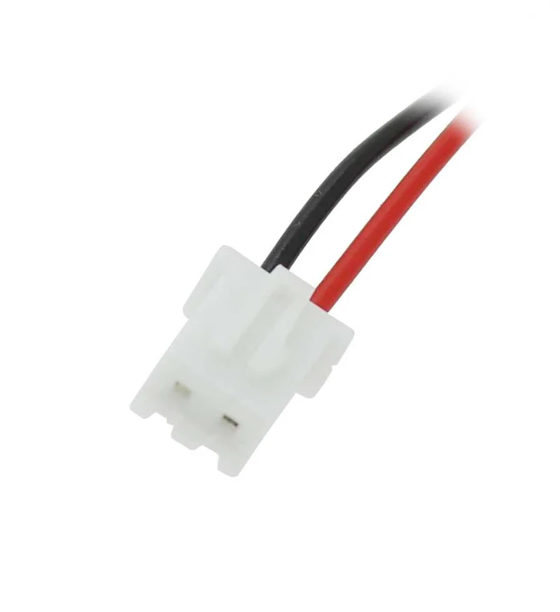 AccuCell Notleuchtenakku NiMH 4,8V 1800mAh L2x2 Mignon mit Kabel und Stecker ersetzt IL570008