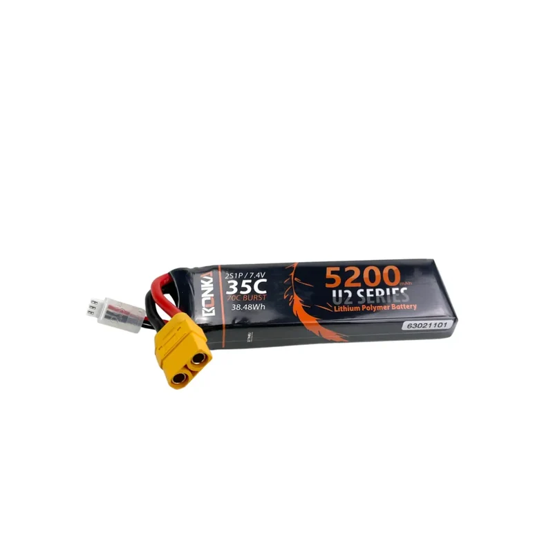 Bonka Lipo Akku 5200mAh 7,4V 2S 35C/70C XT90 HT