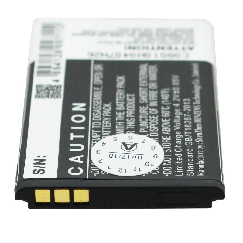 AccuCell Akku passend für Kazam Life B2, Kazam Life C5, KAC5-HELBE0003594