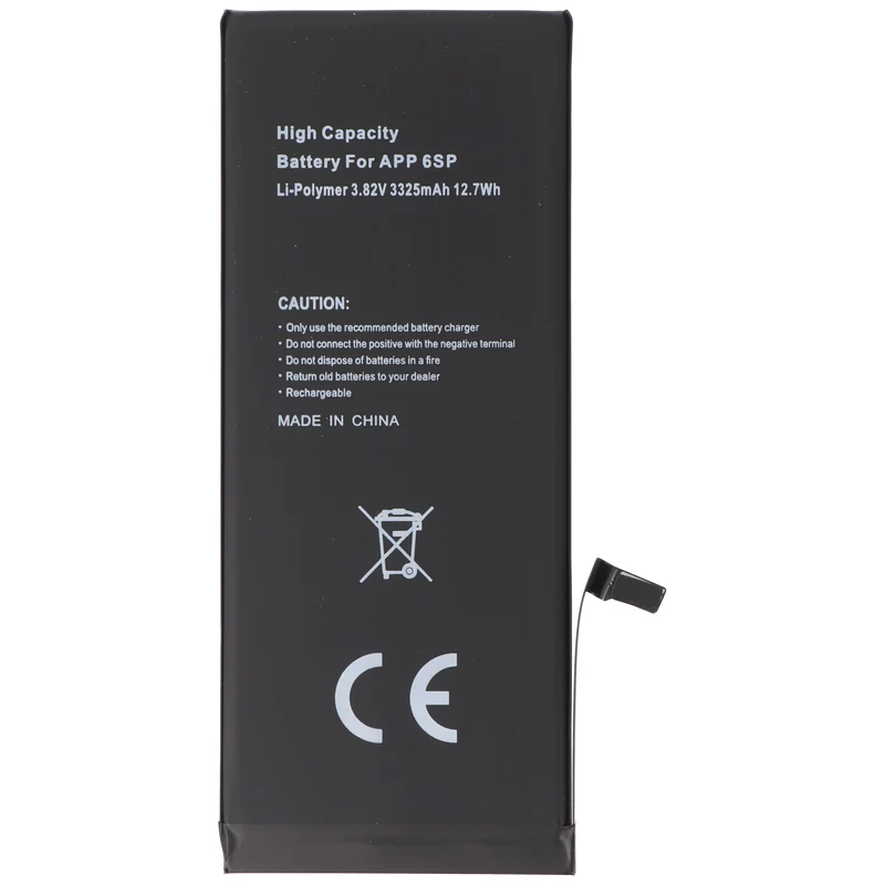 AccuCell 3325mAh High Power Akku 12,7Wh passend für den Apple iPhone 6S plus Akku 616-00045