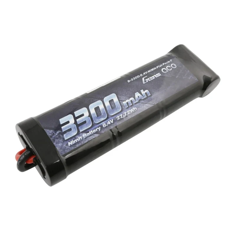 Gens Ace 3300mAh 8,4V 7-Zellen NiMH Flach Akku mit TRX Stecker