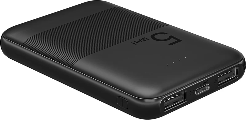 Goobay Powerbank kompakt 5.000 mAh