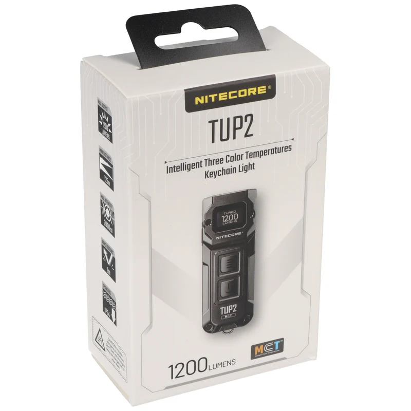 Nitecore TUP2, orange - 1200 Lumen, MCT, OLED