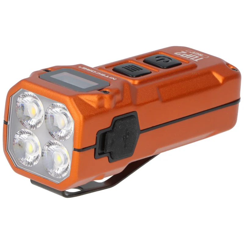 Nitecore TUP2, orange - 1200 Lumen, MCT, OLED