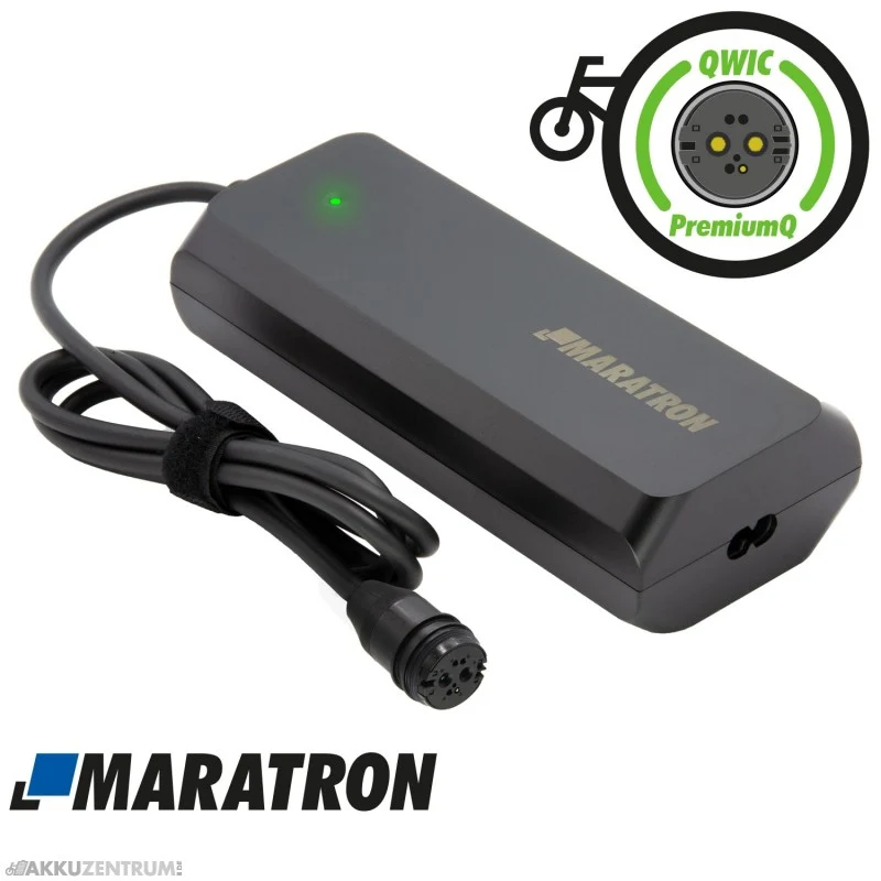 Maratron E-Bike Ladegerät 36V 4A für Qwic Premium Q Akkus