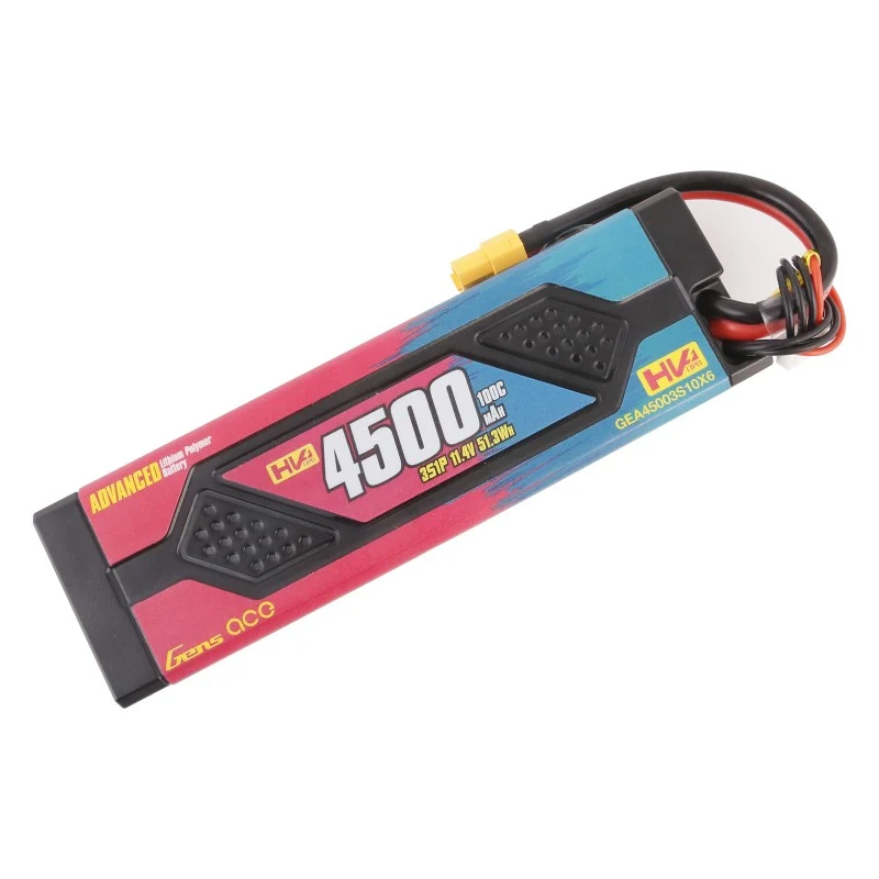 Gens Ace Advanced 4500mAh 11,4V 100C 3S1P HardCase Lipo Akku mit XT60