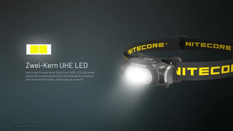 Nitecore Stirnlampe HA11 V2 - 240 Lumen