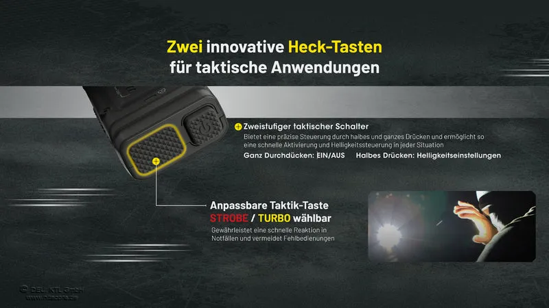 Nitecore Taschenlampe EDC25 - 3000 Lumen