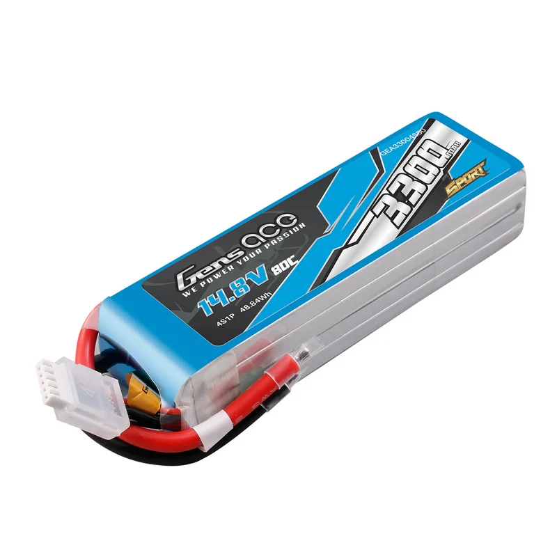 Gens Ace 3300mAh 4S 14,8V 80C Lipo-Akkupack (F5B)