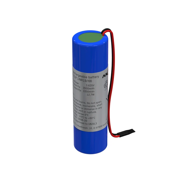 Ansmann, Lithium-Ionen Akkupack 3,63 Volt / 3500 mAh / 1S1P, ideal für mobile Anwendungen