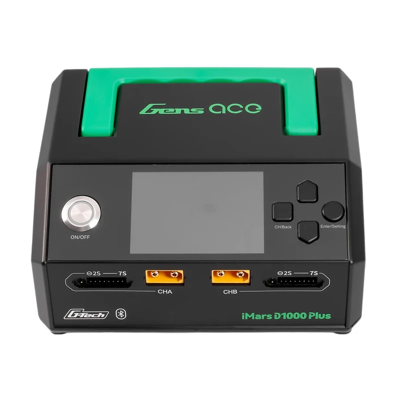 Gens Ace iMars D1000 Plus Smart-Ladegerät | Zweikanalig | 1000 W | G-Tech