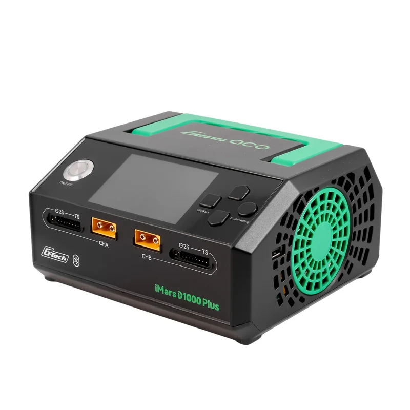 Gens Ace iMars D1000 Plus Smart-Ladegerät | Zweikanalig | 1000 W | G-Tech