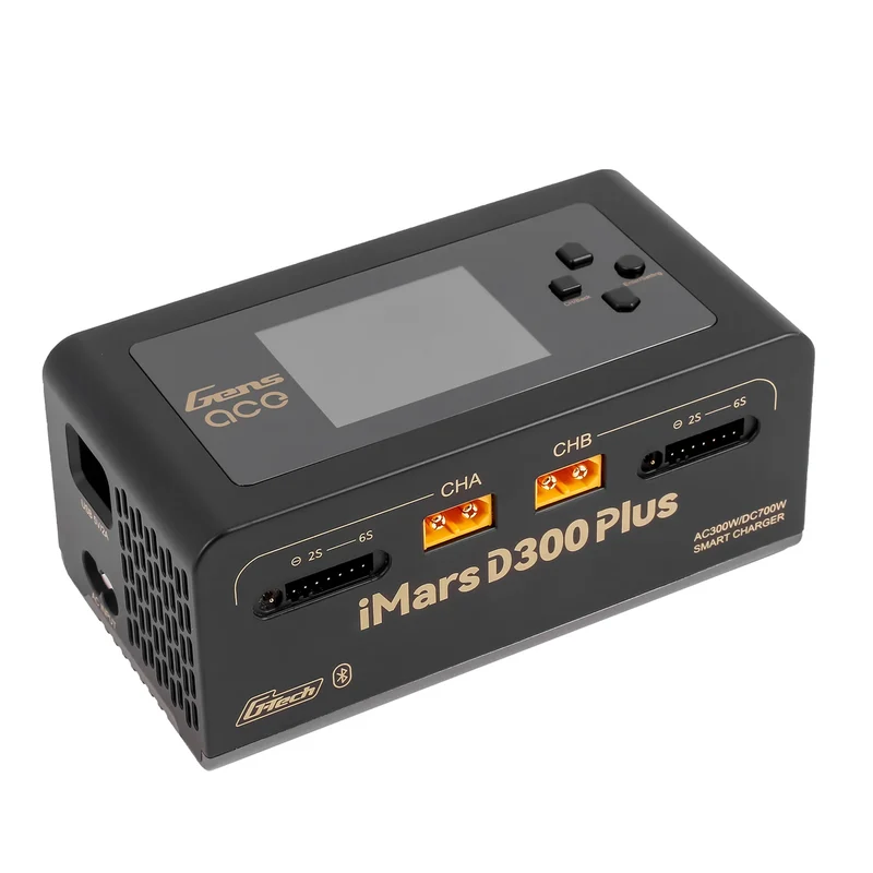 Gens Ace iMars D300 Plus Smart Charger | Zweikanalig | G-tech | EB Schwarz
