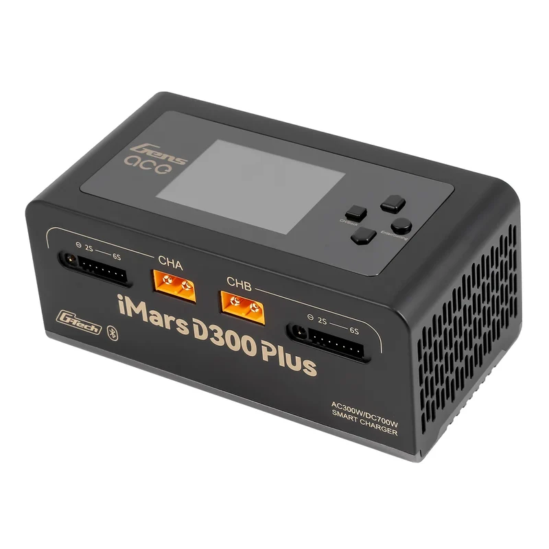 Gens Ace iMars D300 Plus Smart Charger | Zweikanalig | G-tech | EB Schwarz