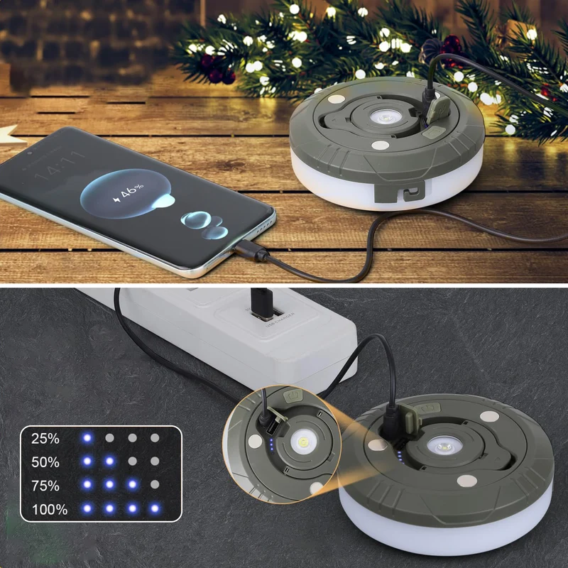 XCell LED-Light STRING – 3-in-1 LED Laterne, Taschenlampe & Lichterkette