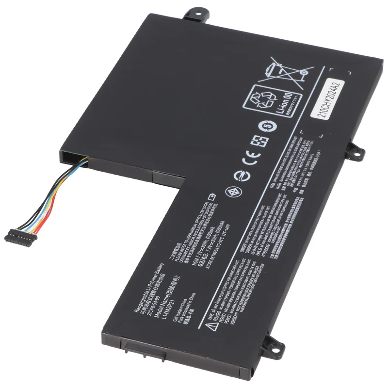 AccuCell Akku passend für Lenovo IdeaPad 330S-14IKB, Li-Polymer, 7,4V, 4050mAh, 30Wh