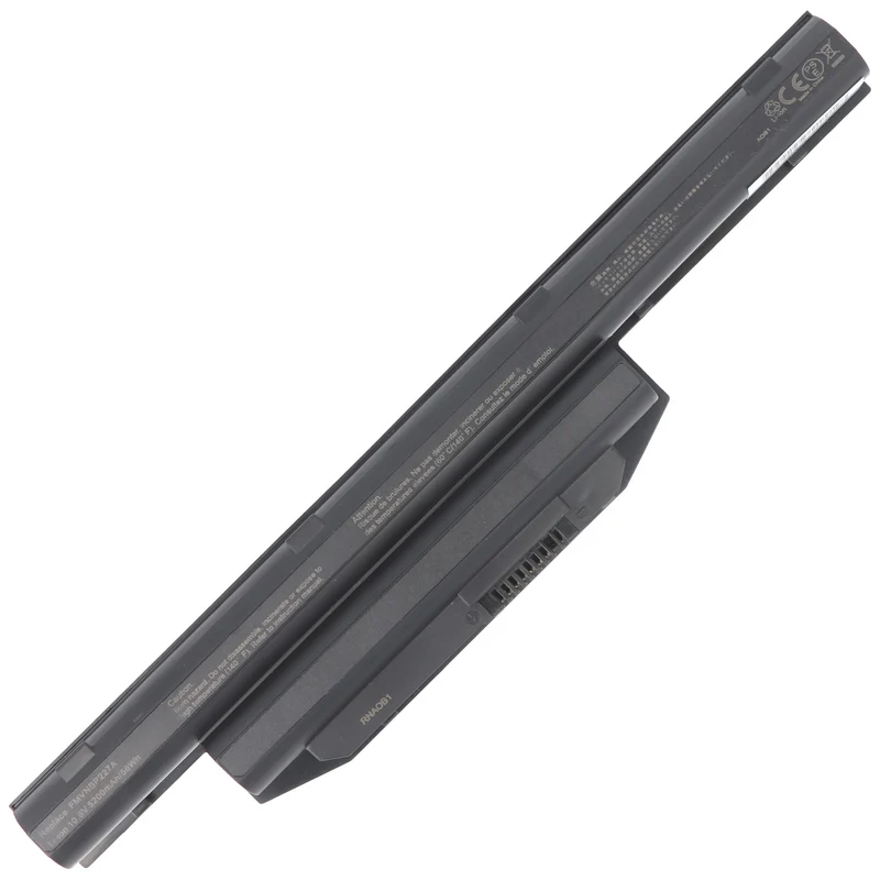 AccuCell Akku passend für Fujitsu Lifebook E733, E743 Li-ion 10,8V 5200mAh 56,2Wh
