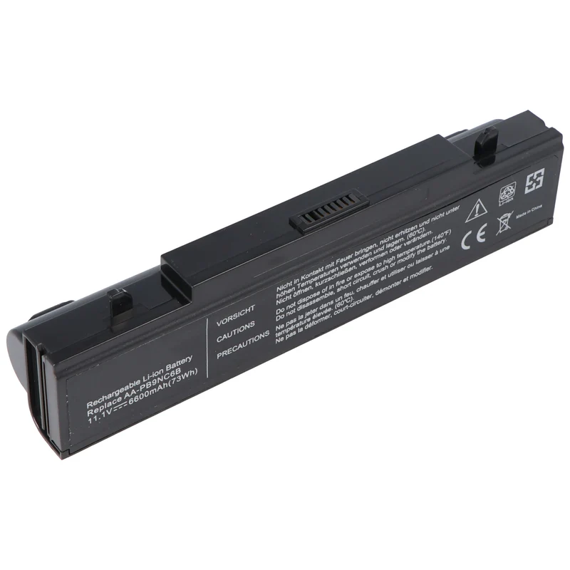 AccuCell Akku passend für Samsung Q318, AA-PB9NC6B, AA-PB9NS6B, AA-PB9NC6W, 11,1V 6600mAh