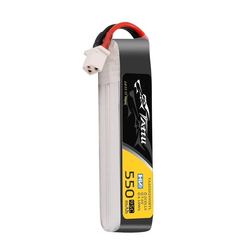 Tattu 550mAh 2S 95C 7,6V HV LiPo-Akku mit BT3.0-Stecker