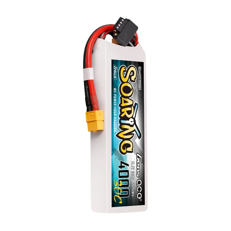 Gens Ace 4000mAh 3S 30C LiPo-Akku mit XT60 | Soaring | G-Tech
