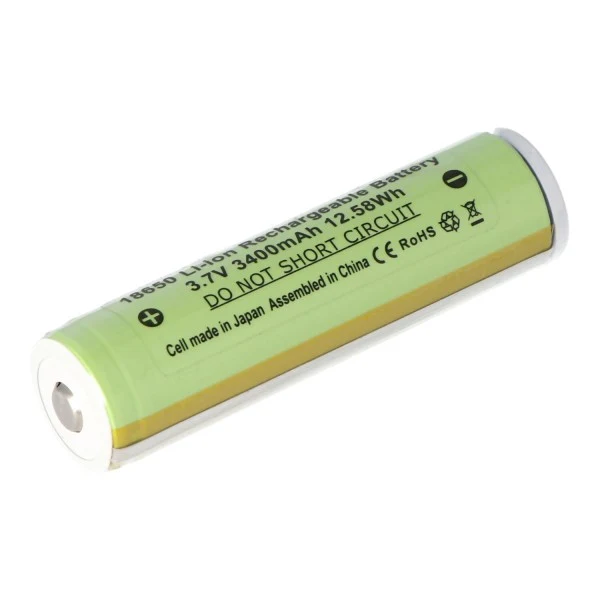 Panasonic 18650 3400mAh Li-Ion Akku Schutzschaltung