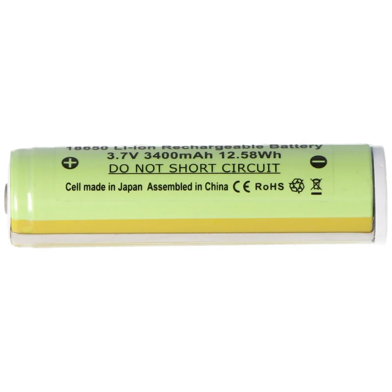 Panasonic 18650 3400mAh Li-Ion Akku Schutzschaltung