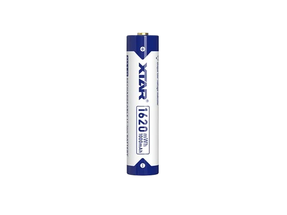Xtar AAA 1,5V 1620mWh (ca. 1000mAh) (Micro, LR03) Li-Ionen-Akku (Wiederaufladbar) mit Indikator, die nachhaltige Alternative zu Einwegbatterien