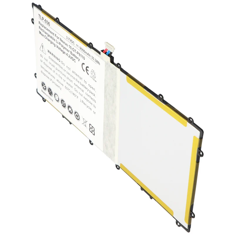AccuCell Nachbau Akku passend für Google Nexus 10 Akku SP3496A8H, SP3496A8H(1S2P), Samsung GT-P8110, GTP8110-HA32ARB