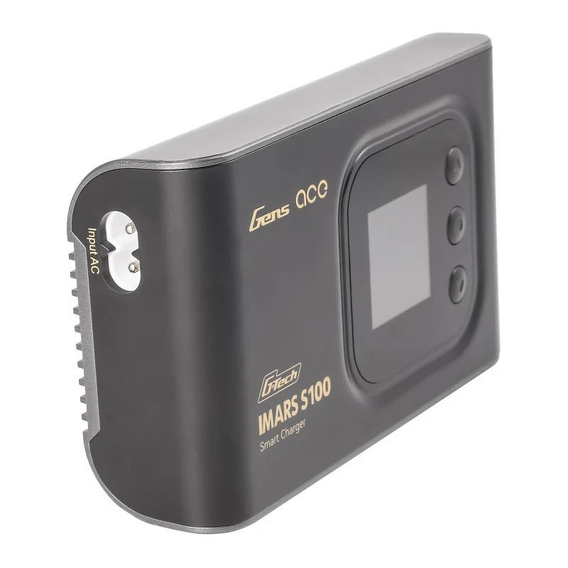 Gens Ace iMars S100 G-Tech AC Balance RC-Akkuladegerät, Schwarz (UK)