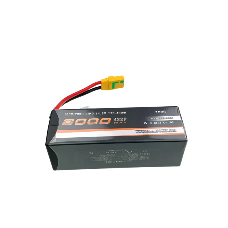 Bonka 4S 8000mAh 14,8V 100C XT90 Antiblitz Lipo Akku