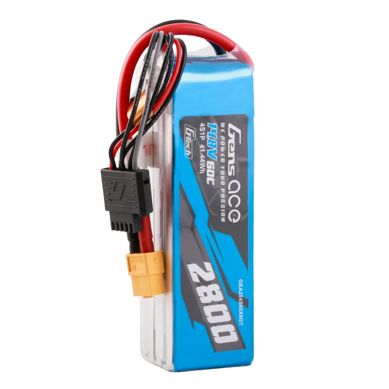 Gens ace G-Tech Soaring 2800 mAh 14,8 V 60 C 4S1P LiPo-Akku mit XT60-Stecker