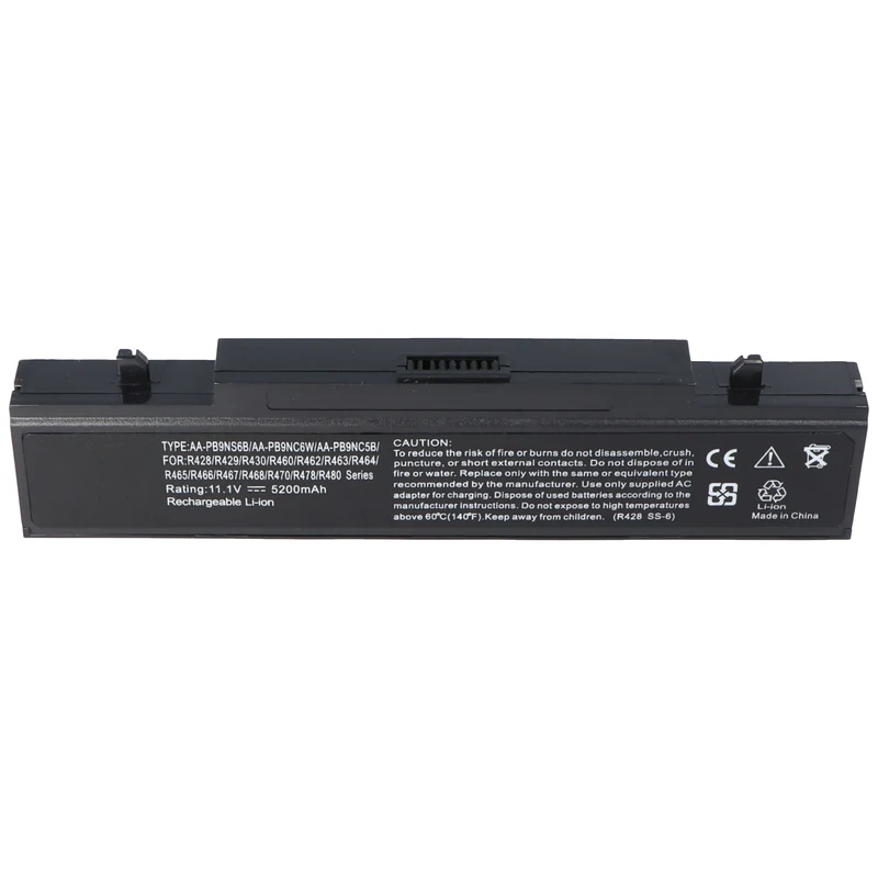 AccuCell Akku passend für Samsung Q318, AA-PB9NS6B, AA-PB9NC6W, AA-PB9NS6W, 11,1V 5200mAh