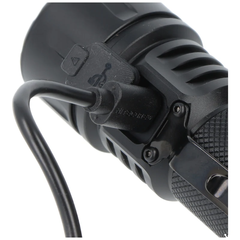 Nitecore EX7 Hochleistungs-Taschenlampe mit variablem Strahlmuster, 6000 Lumen, Ein-Knopf-Bedienung
