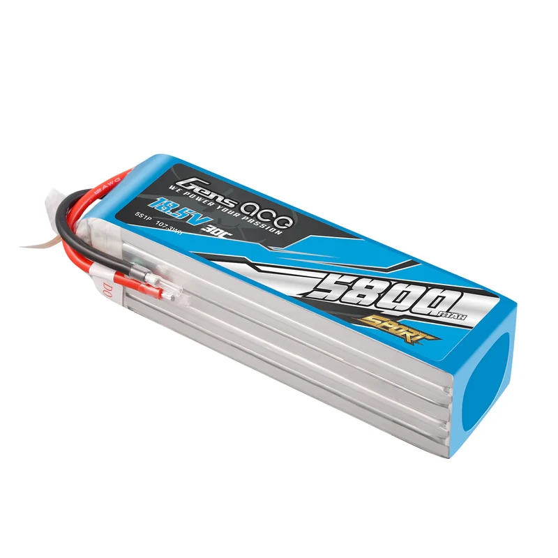 Gens Ace 5800mAh 5S 18,5V 30C Akkupack (F3A)