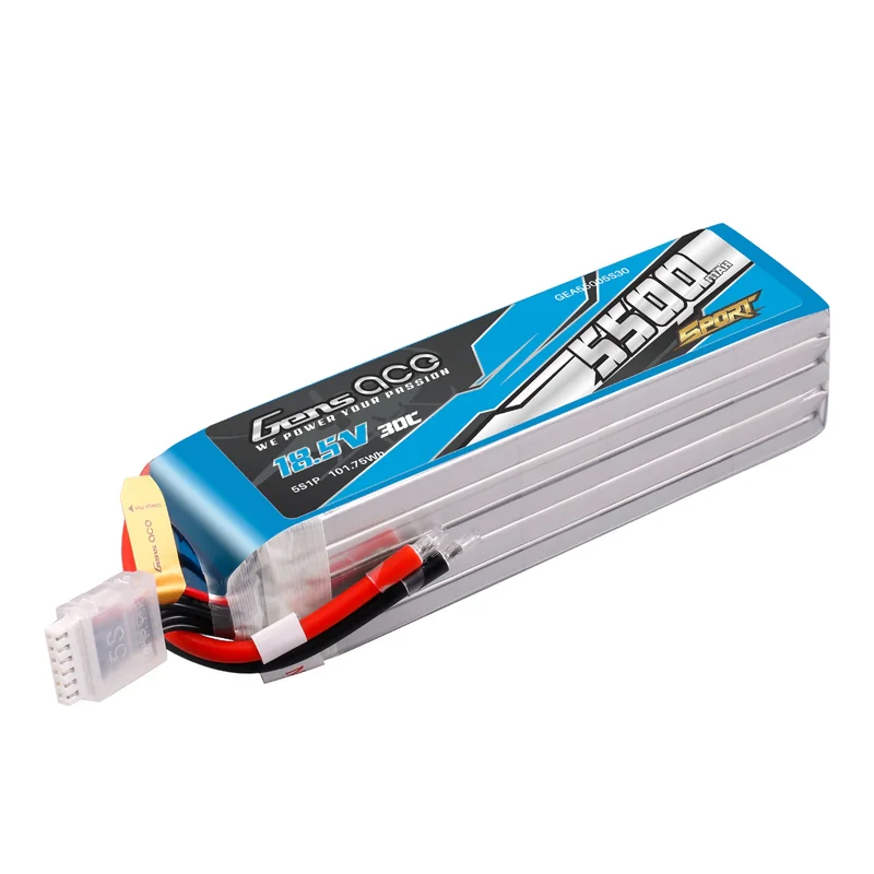Gens Ace 5500mAh 5S 18,5V 30C Akkupack (F3A)