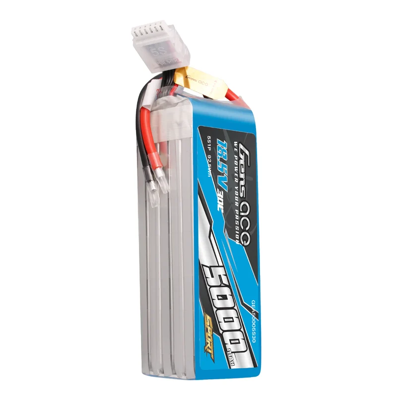 Gens Ace 5000mAh 5S 18,5V 30C Lipo-Akku (F3A)
