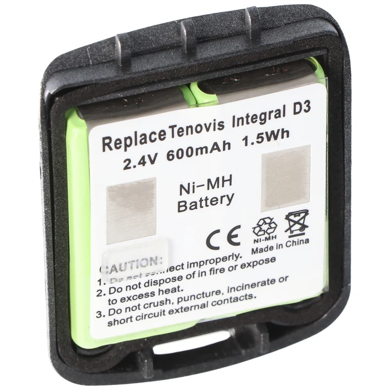 AccuCell Akku passend für Tenovis Integral D3 Mobile mit Gehäuse