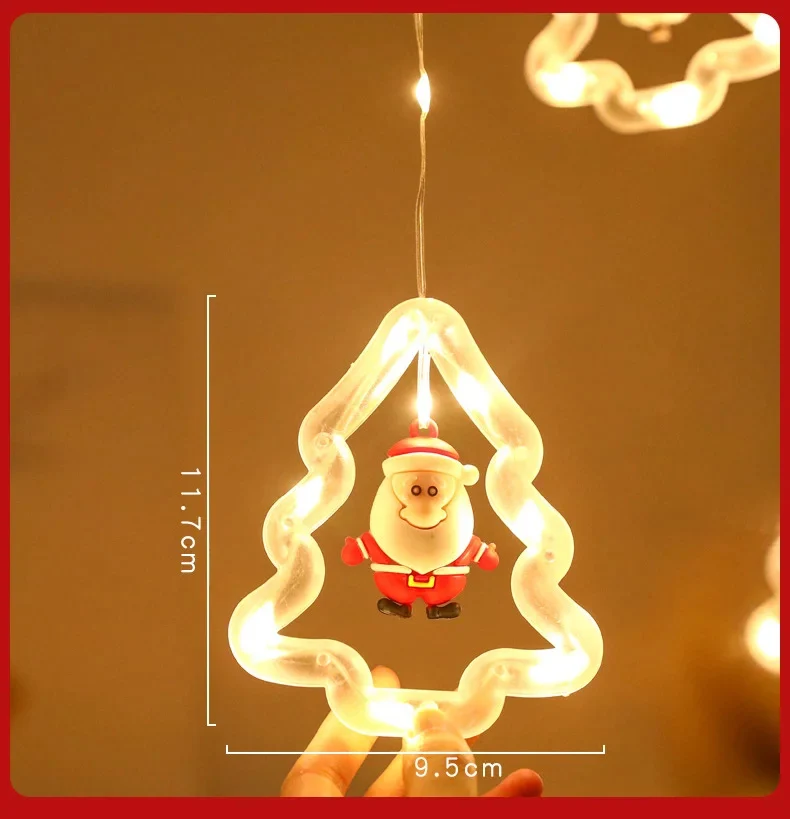 Modee LED-Weihnachtslichterkette „Christmas Tree Lights“ – 300 cm, warmweiß, 110 LEDs, sorgt für stimmungsvolles, farbwechselndes Ambiente im Innen- und Außenbereich