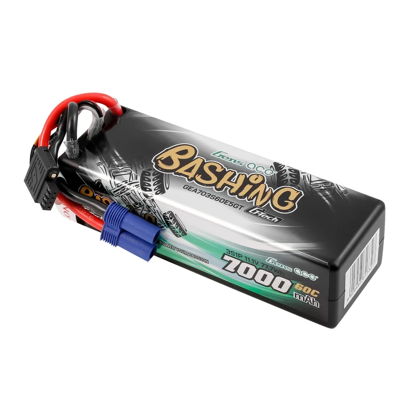 Gens Ace Bashing 7000mAh 3S 60C 11,1V G-Tech Lipo-Akku mit EC5-Stecker