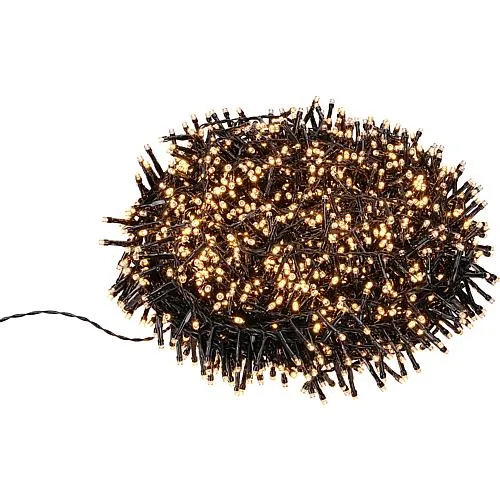 Konstsmide Micro LED Lichterkette 'Cluster' 2000 ww LED 3872-100