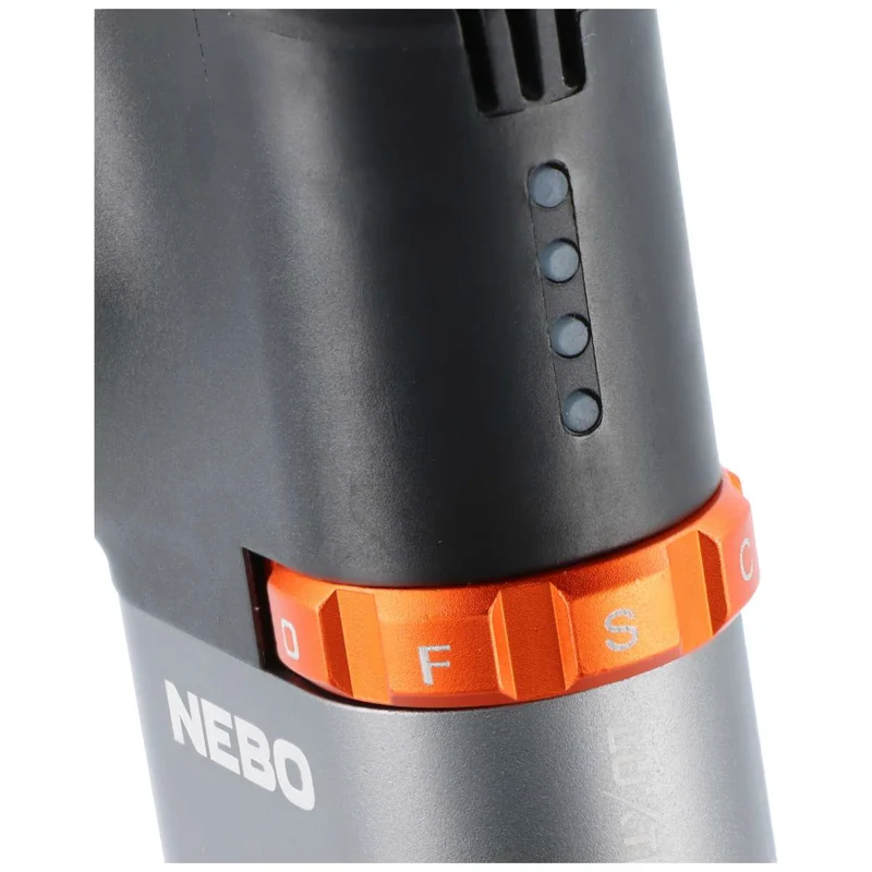 Nebo Taschenlampe LUXTREME SL100, bis zu 1600 Meter Leuchtweite, maximal 525 Lumen