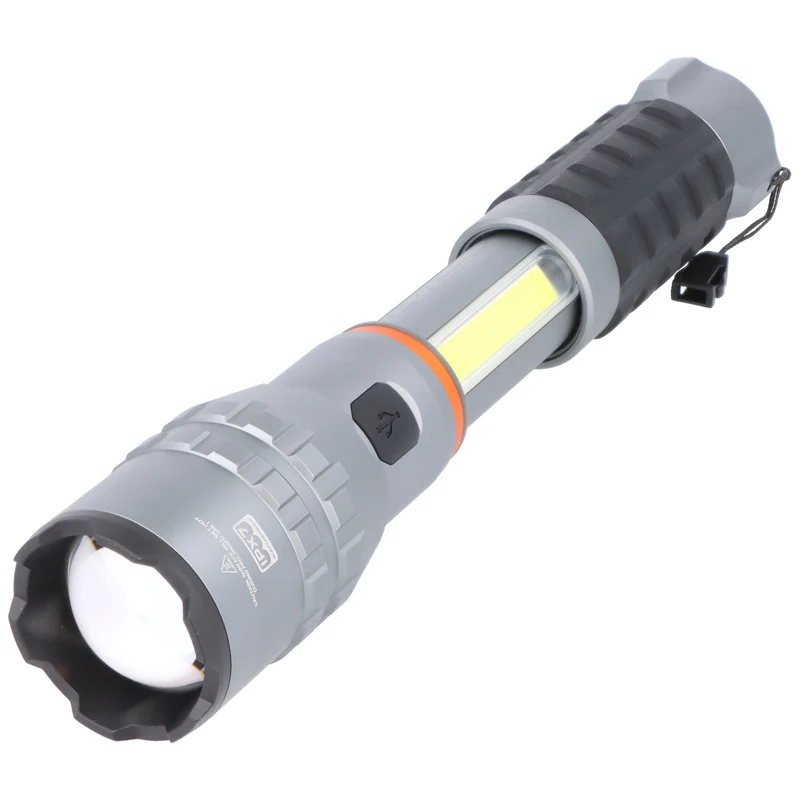 NEBO Slyde King 4K LED Taschenlampe, 4000 Lumen, bis zu 350 Meter Leuchtweite, mit Arbeitslicht